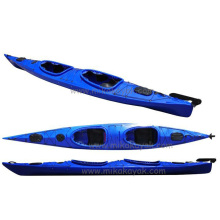 Double Sea Kayak com leme e pé-Pedal do sistema (M16)